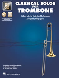 Classical Solos for Trombone: 15 Easy Solos for Contest and Performance cover